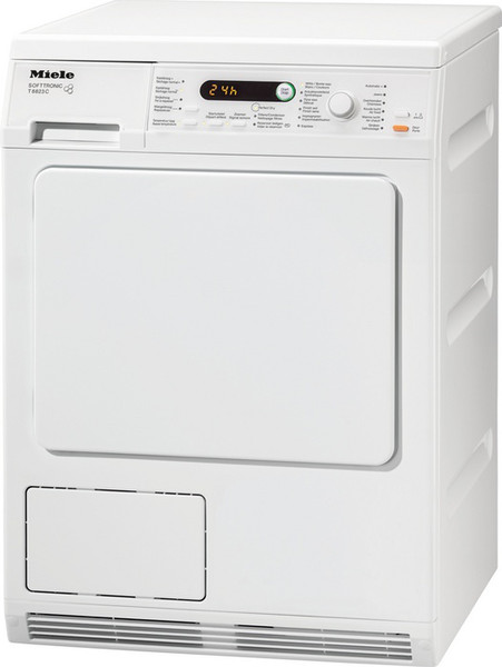 Miele T 8823 C freestanding Front-load 7kg B White