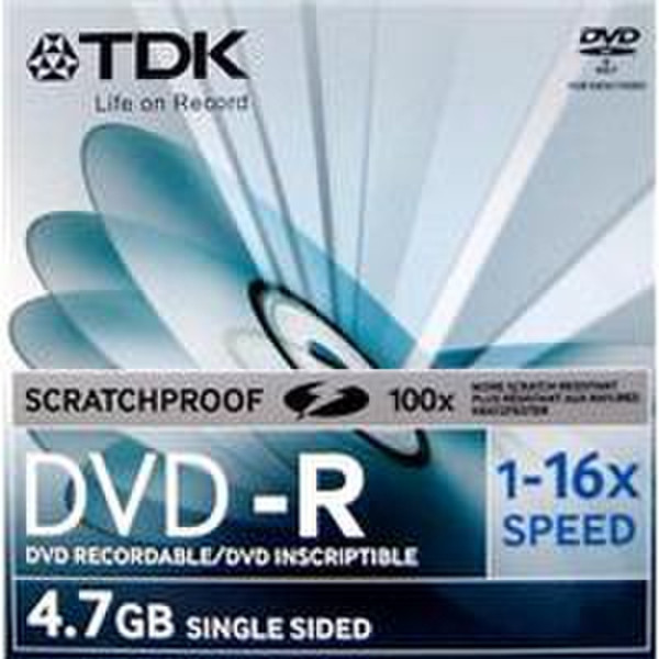 TDK DVD+R 16x 10 Scratchproof 4.7ГБ DVD+R 10шт