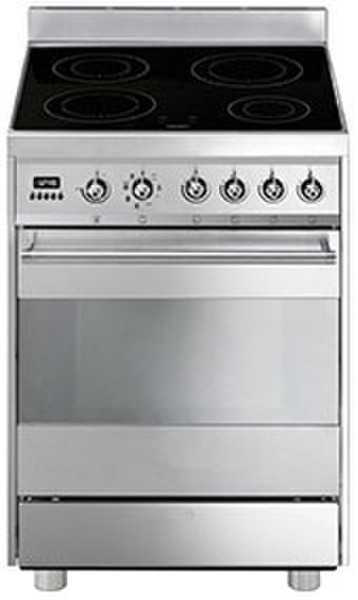 Smeg C6GMX8 Freestanding Gas hob A-20% Stainless steel cooker