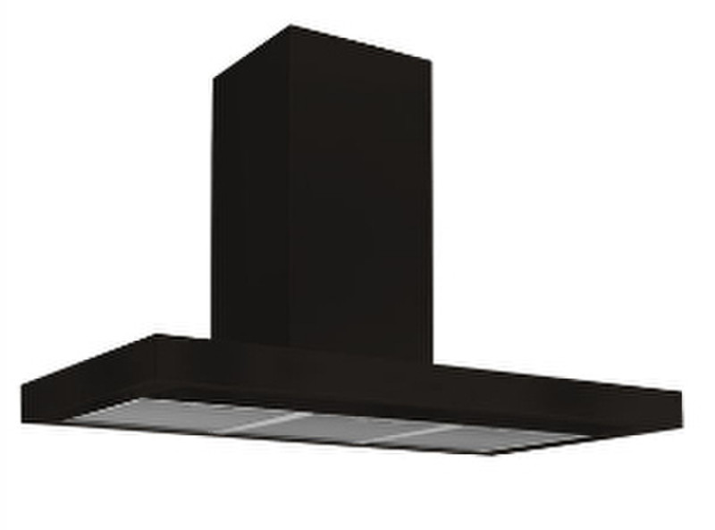 M-System MSPK 941 ZW Wall-mounted 450m³/h Black cooker hood
