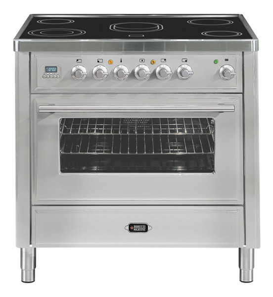 Boretti MTBRE-90 IX Freestanding Induction Stainless steel cooker