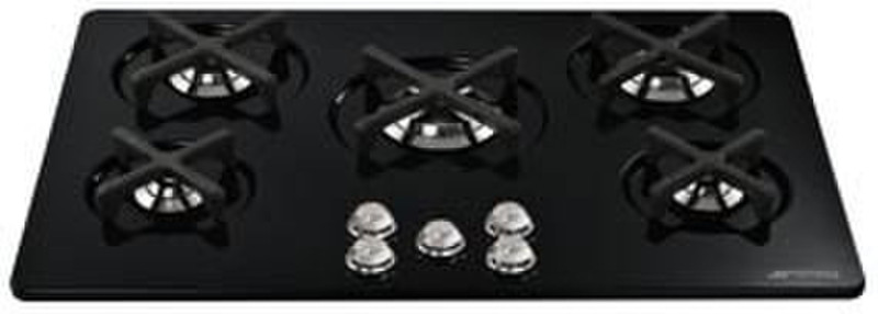 Smeg P755SNBN built-in Gas Black hob