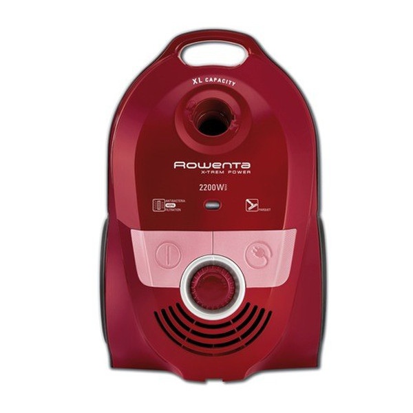 Rowenta Aspirateur X-Tream Power allergy care Cylinder vacuum 4.5L 2200W Red