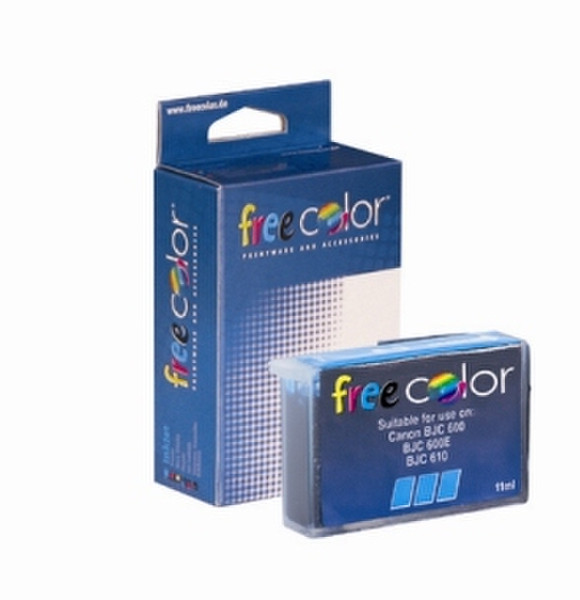 CTG Freecolor BJC 600 12ml Cyan Cyan ink cartridge