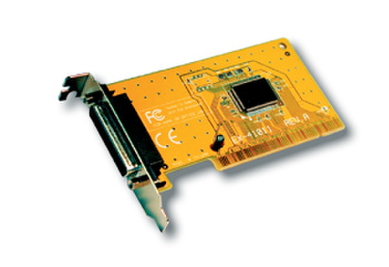 Actebis Exsys EX-41211 - LowProfile 1P Universal PCI Parallel card, 32-Bit interface cards/adapter