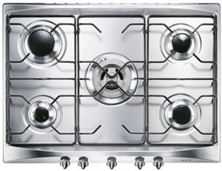 Smeg SE706SXBE built-in Gas Grey hob