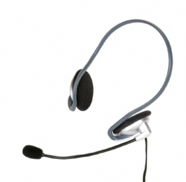 Topcom Headset 400 Binaural Silber Headset