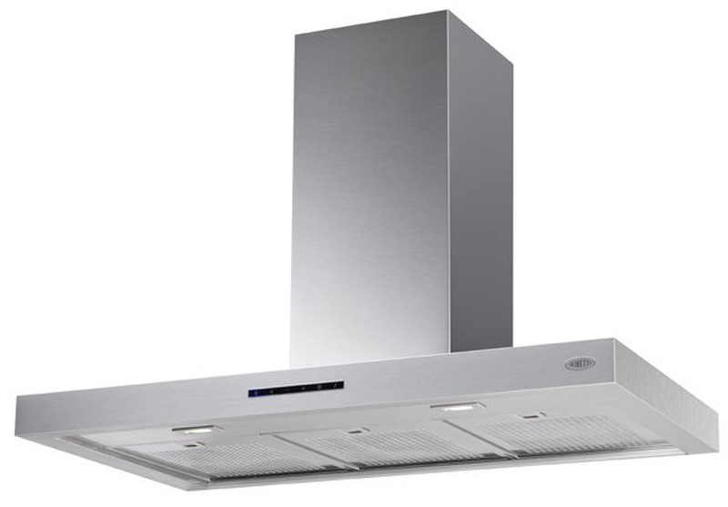 Boretti SHP 1000 EM IX Wall-mounted 800m³/h Stainless steel cooker hood