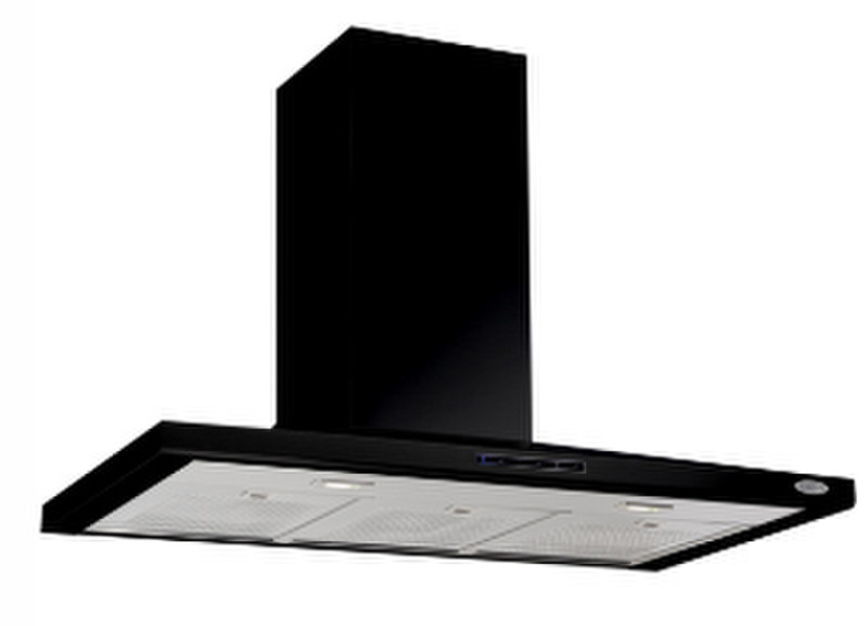 Boretti SHV 1090 ZW Wall-mounted 700m³/h Black cooker hood