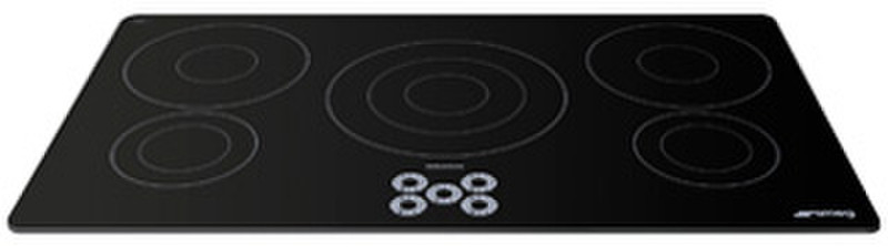 Smeg SI955D Встроенный Induction hob Черный плита