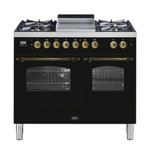 Boretti VFPN-104 ZW Freistehend Combi hob Küchenherd