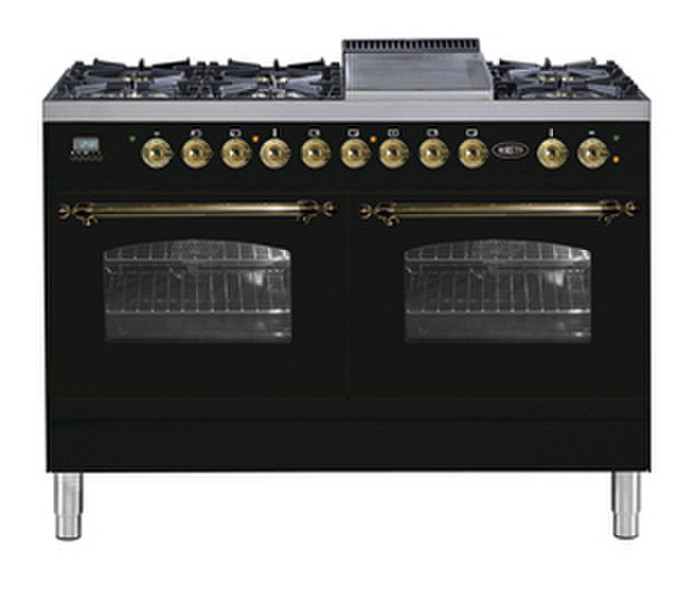 Boretti VFPN-1202 ZW Freistehend Combi hob Küchenherd