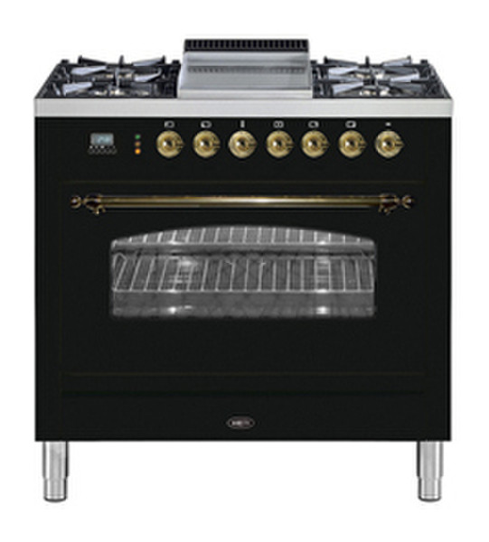 Boretti VFPN-93 ZW Freestanding Combi hob cooker