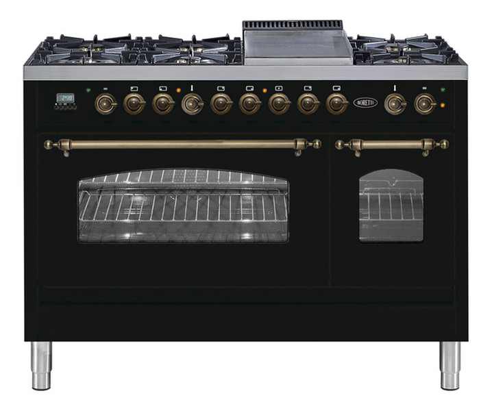 Boretti VFPNO-120 ZW Freestanding Combi hob cooker