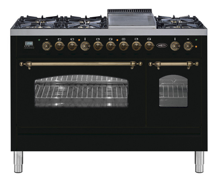 Boretti VFPNO-120 ZW B Freestanding Gas hob cooker