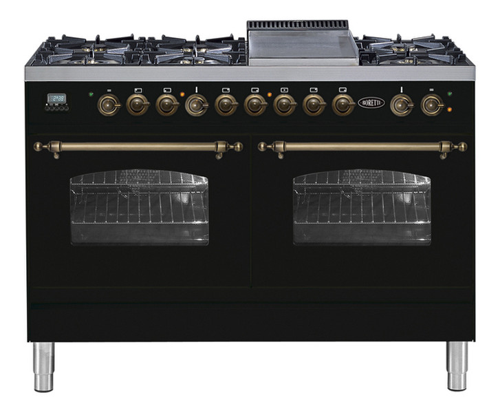 Boretti VFPNO-1202 ZW Freistehend Combi hob Küchenherd