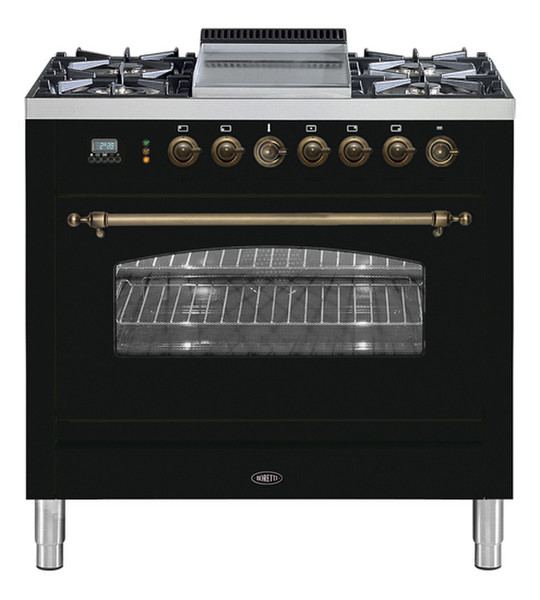 Boretti VFPNO-93 ZW B Freestanding Combi hob cooker