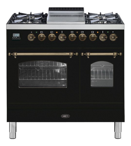 Boretti VFPNO-94 ZW Freestanding Combi hob cooker