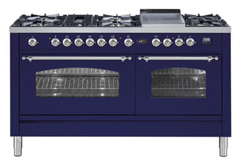 Boretti VFPNR-150 BL Freistehend Combi hob Küchenherd