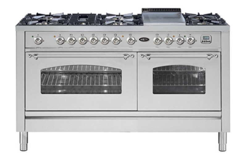 Boretti VFPNR-150 IX Freestanding Combi hob cooker