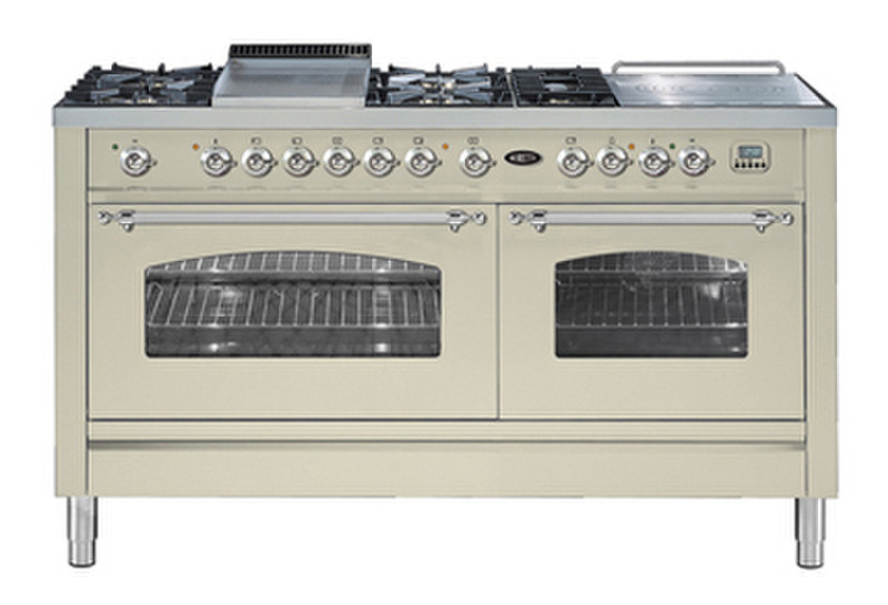 Boretti VFPNR-150 S OW Отдельностоящий Combi hob кухонная плита