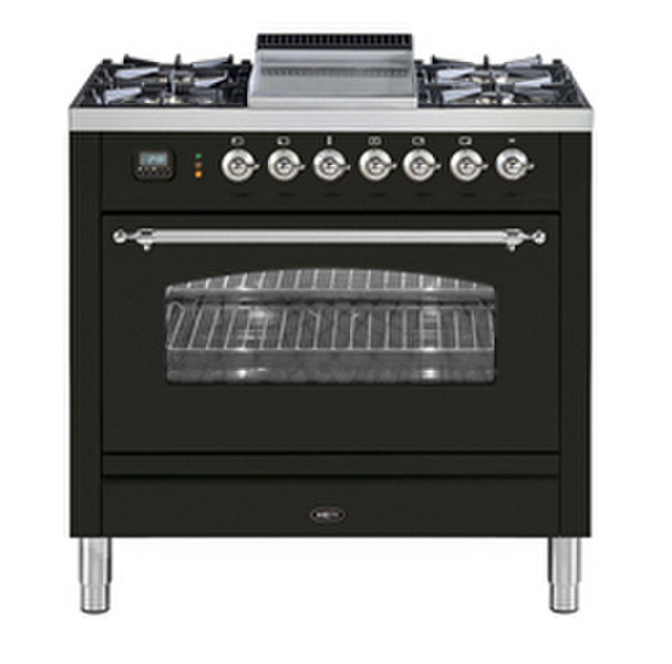 Boretti VFPNR-93 AN Freestanding Combi hob Anthracite cooker