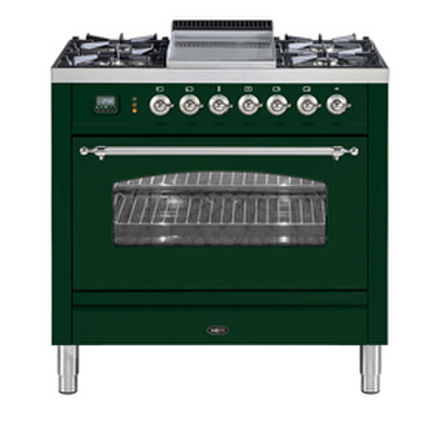 Boretti VFPNR-93 GR Freistehend Combi hob Küchenherd