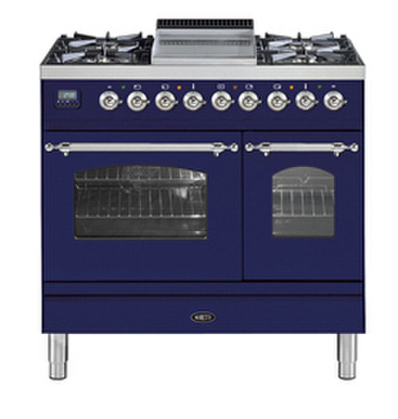 Boretti VFPNR-94 BL Отдельностоящий Combi hob кухонная плита