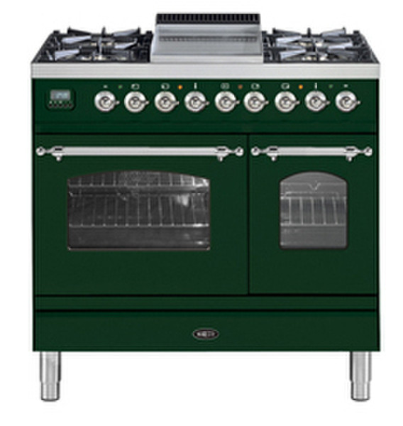 Boretti VFPNR-94 GR Freistehend Combi hob Küchenherd