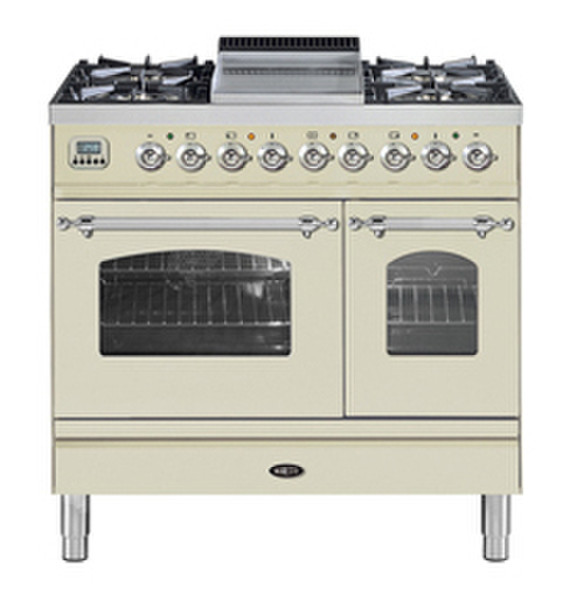 Boretti VFPNR-94 OW Freestanding Combi hob cooker