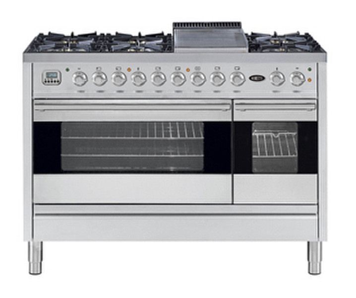 Boretti VFPS-120 IX Freistehend Combi hob Edelstahl Küchenherd