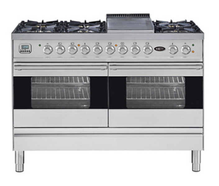 Boretti VFPS-1202 IX Freistehend Combi hob Edelstahl Küchenherd