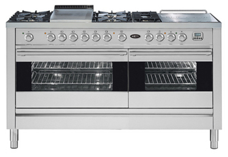 Boretti VFPS-150 S IX Freestanding Combi Stainless steel cooker