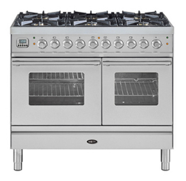 Boretti VP-104 IX Отдельностоящий Gas hob Нержавеющая сталь кухонная плита