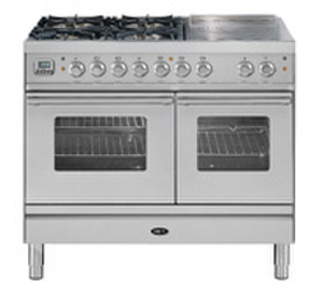 Boretti VP-104 S IX B Freestanding Gas Stainless steel cooker