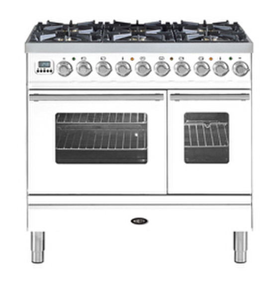 Boretti VP-946 WT Freistehend Gas hob Küchenherd