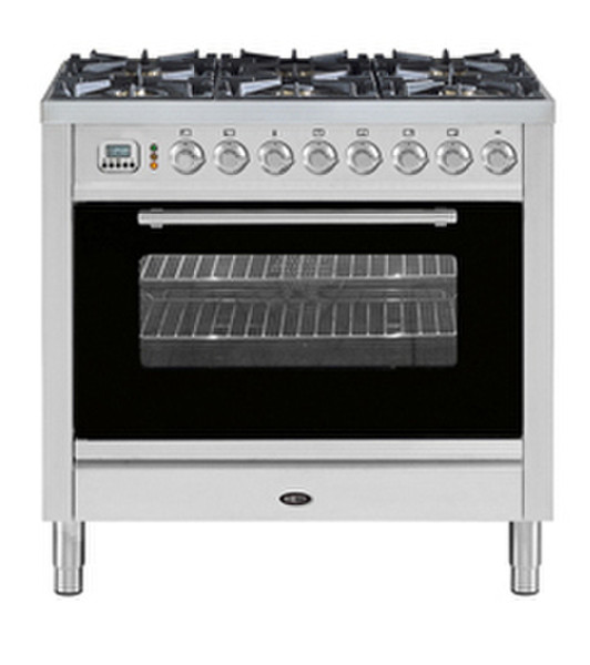 Boretti VP-96 SP/ZW Отдельностоящий Gas hob кухонная плита