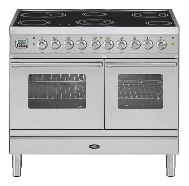 Boretti VPE-104 IX Freestanding Induction Stainless steel cooker