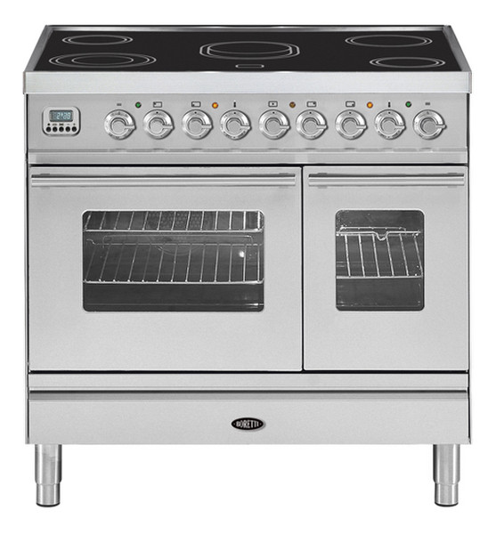 Boretti VPI-94 IX Freestanding Induction Stainless steel cooker