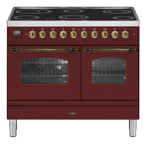 Boretti VPNE-104 RB Freestanding Induction Red cooker