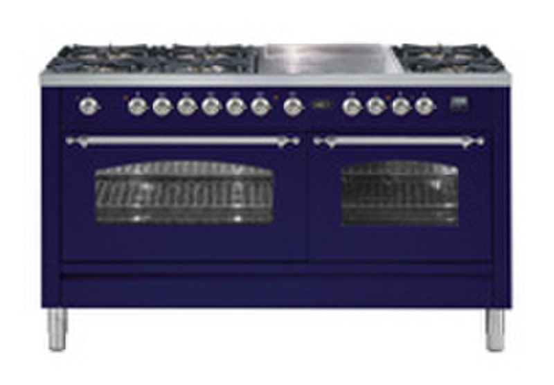 Boretti VPNO-150 S BL Freistehend Gas hob Küchenherd