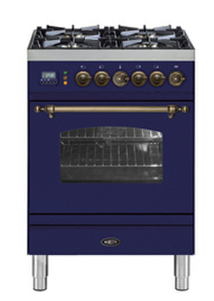 Boretti VPNO-64 BL G/B Freistehend Gas hob Küchenherd