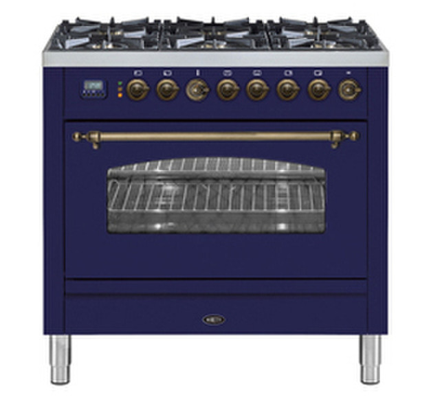 Boretti VPNO-96 BL Freistehend Gas hob Küchenherd