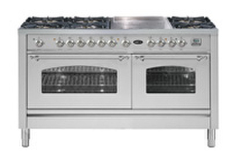 Boretti VPNR-150 S IX G/B Freistehend Gas hob Küchenherd