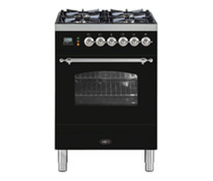 Boretti VPNR-64 ZW Freestanding Gas Black cooker