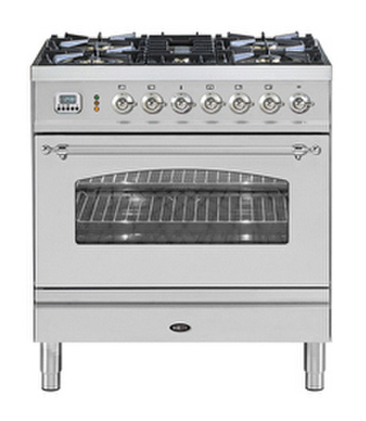 Boretti VPNR-83 IX B Freistehend Gas hob Küchenherd