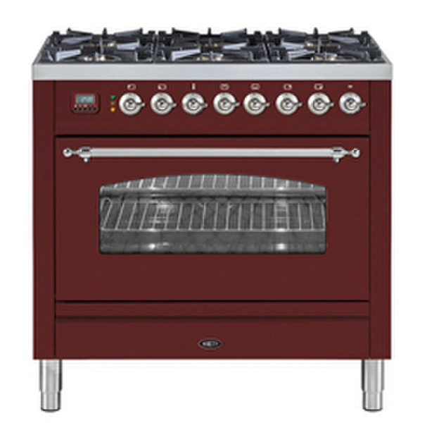 Boretti VPNR-96 RB Отдельностоящий Gas hob кухонная плита