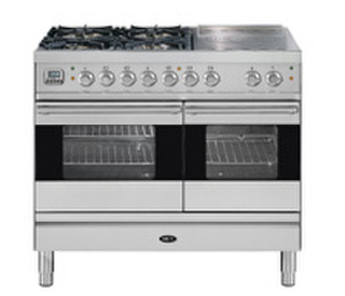 Boretti VPS-104 S IX G/B Freestanding Gas Stainless steel cooker