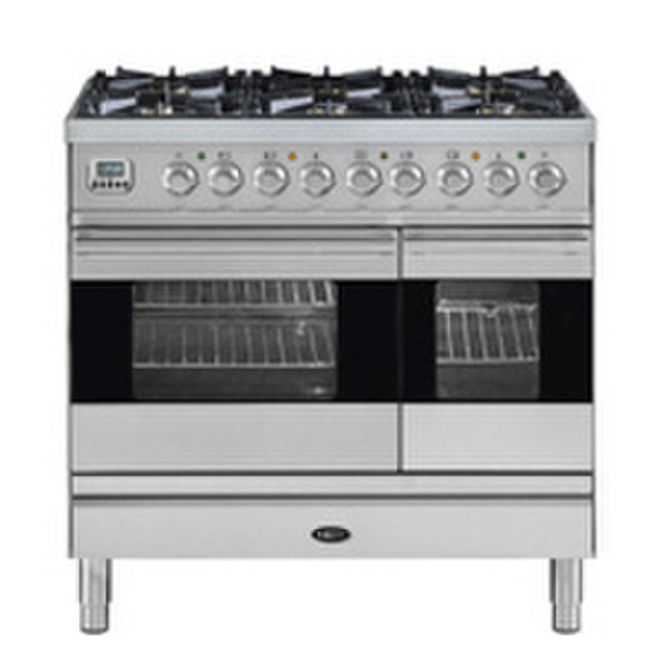 Boretti VPS-946 IX G/B Отдельностоящий Gas hob Нержавеющая сталь кухонная плита