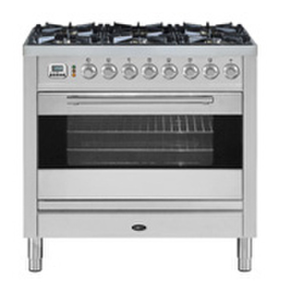 Boretti VPS-96 IX Freestanding Gas Stainless steel cooker